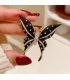 XSB119 - Black Butterfly Fashion Saree Brooch